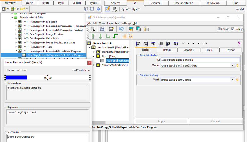 Example Usage of ProgressIndicator